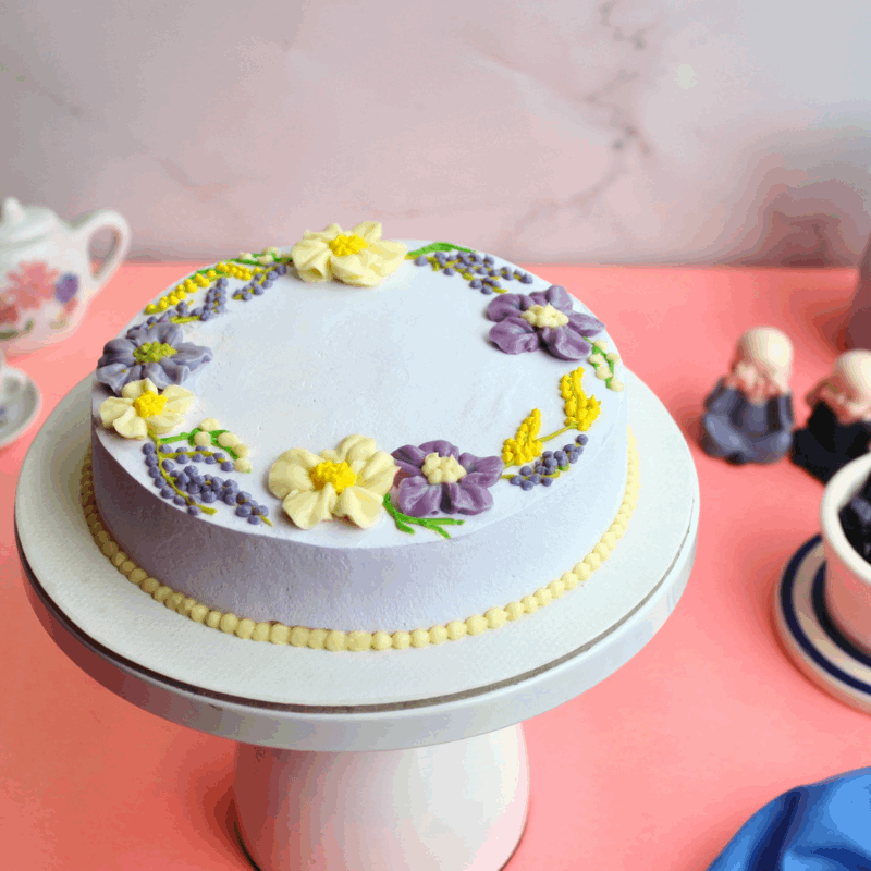 Send Delectable Sugar Free Vanilla Cake with Fruit Topping Online -  GAL22-109302 | Giftalove