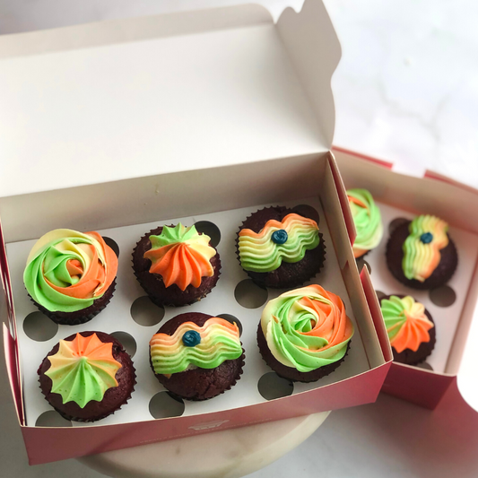 republic day India. cupcakes. celebrations. eggless cakes. best cakes in Bangalore. indian flag cupcakes. assorted cupcakes. theobroma. Aubree. 